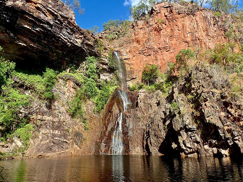 cascade dans le parc national de Litchfield en Australie