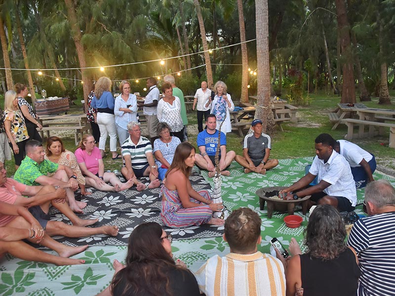 Cérémonie du kava aux îles Fidji